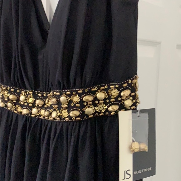 Black Cocktail Dress - Picture 4 of 5